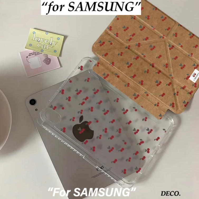 Tablet Accessories For Girls - Capa para Tablet Cherry Brown 3+Y-fold