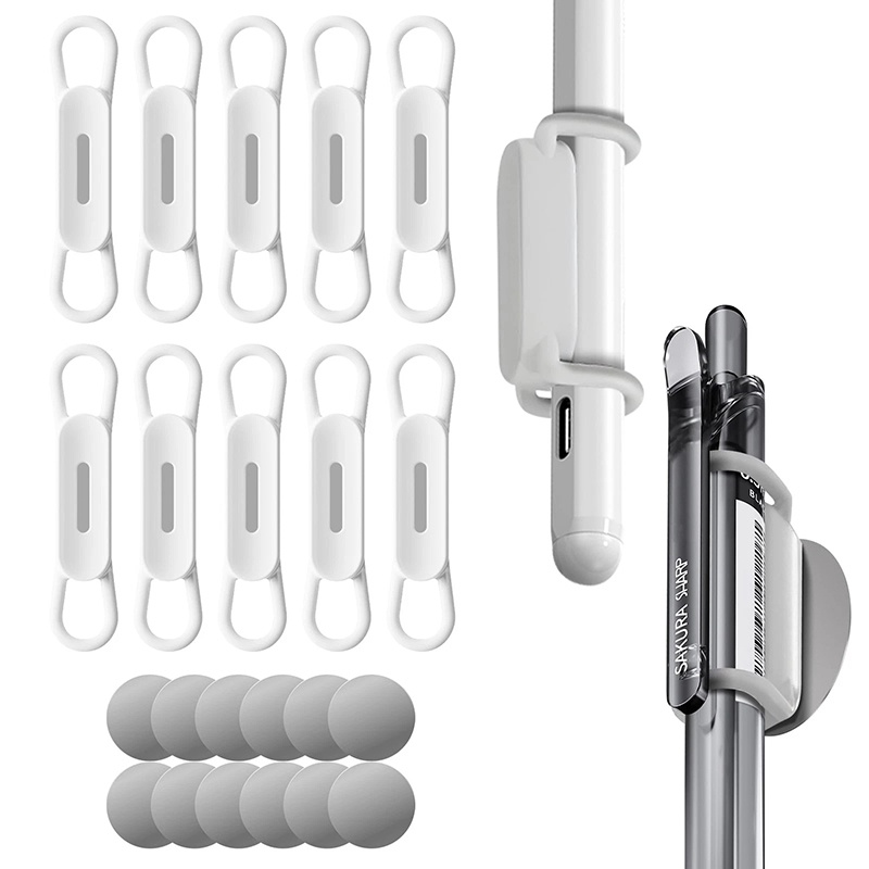 Pen Tablet Accessories - Suporte magnético multifuncional de silicone ajustável