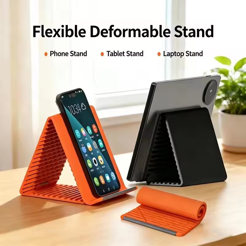 Tablet Accessory - Suporte Portátil para Celular de Silicone,
