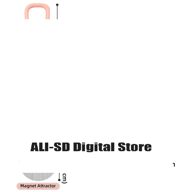 Pen Tablet Accessories - Suporte Magnético Multifuncional de Silicone Ajustável