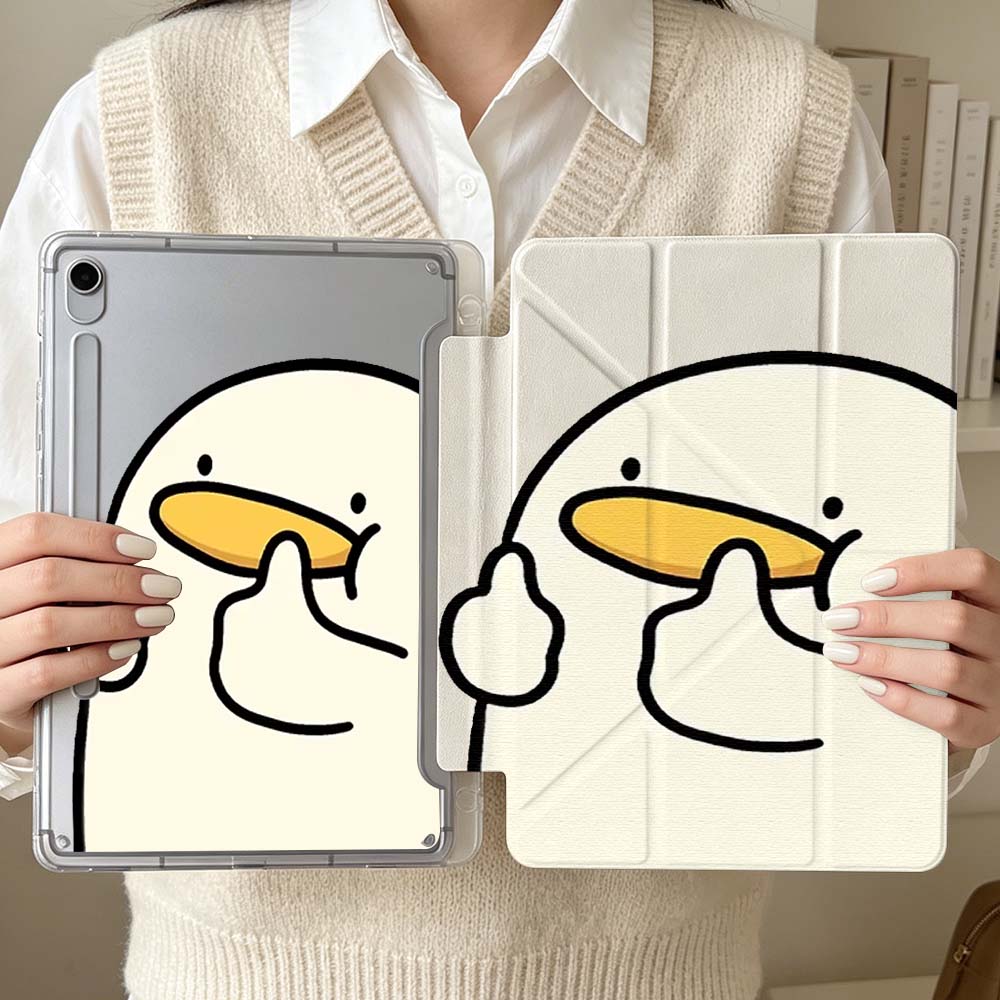 Tablet Accessories For Girls - Capa de Tablet Praise Cute Duck