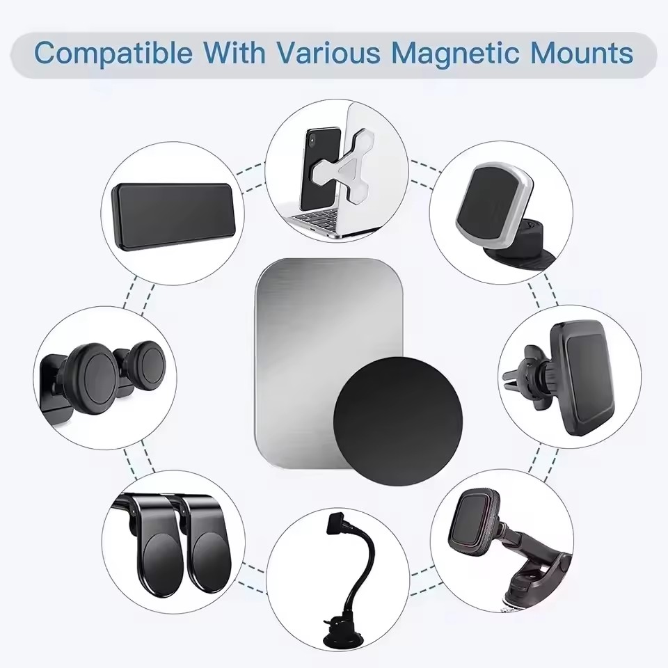5/10 peças Placa Metálica Magn - Essential Tablet Accessories avaliação e preço