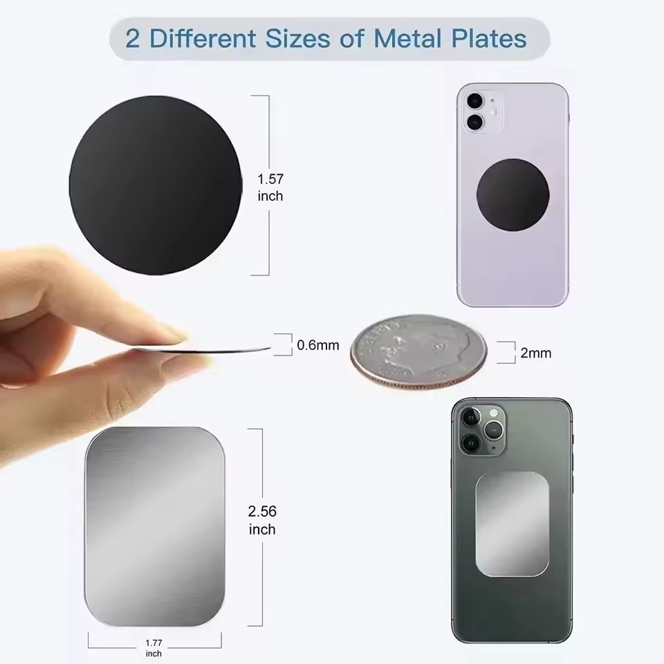 5/10 peças Placa Metálica Magn - Essential Tablet Accessories avaliação e preço