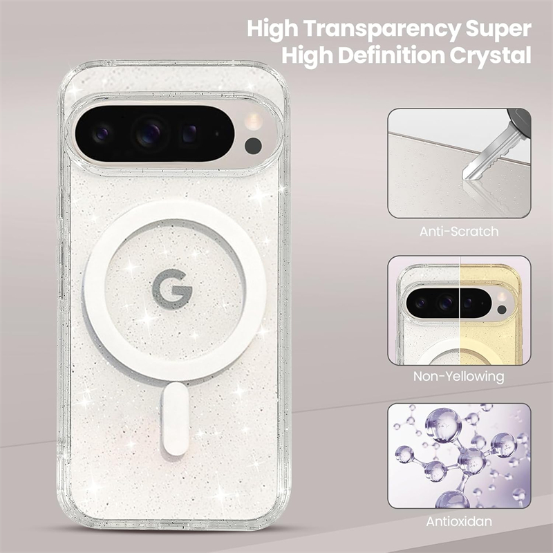 Bling magnético glitter claro  - Tablet Accessories For Girls avaliação e preço
