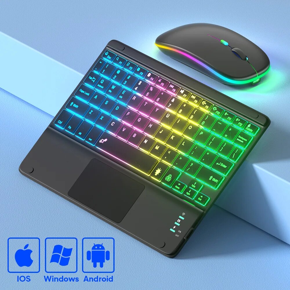 Teclado Bluetooth com Touchpad - Accessories For Android Tablet avaliação e preço