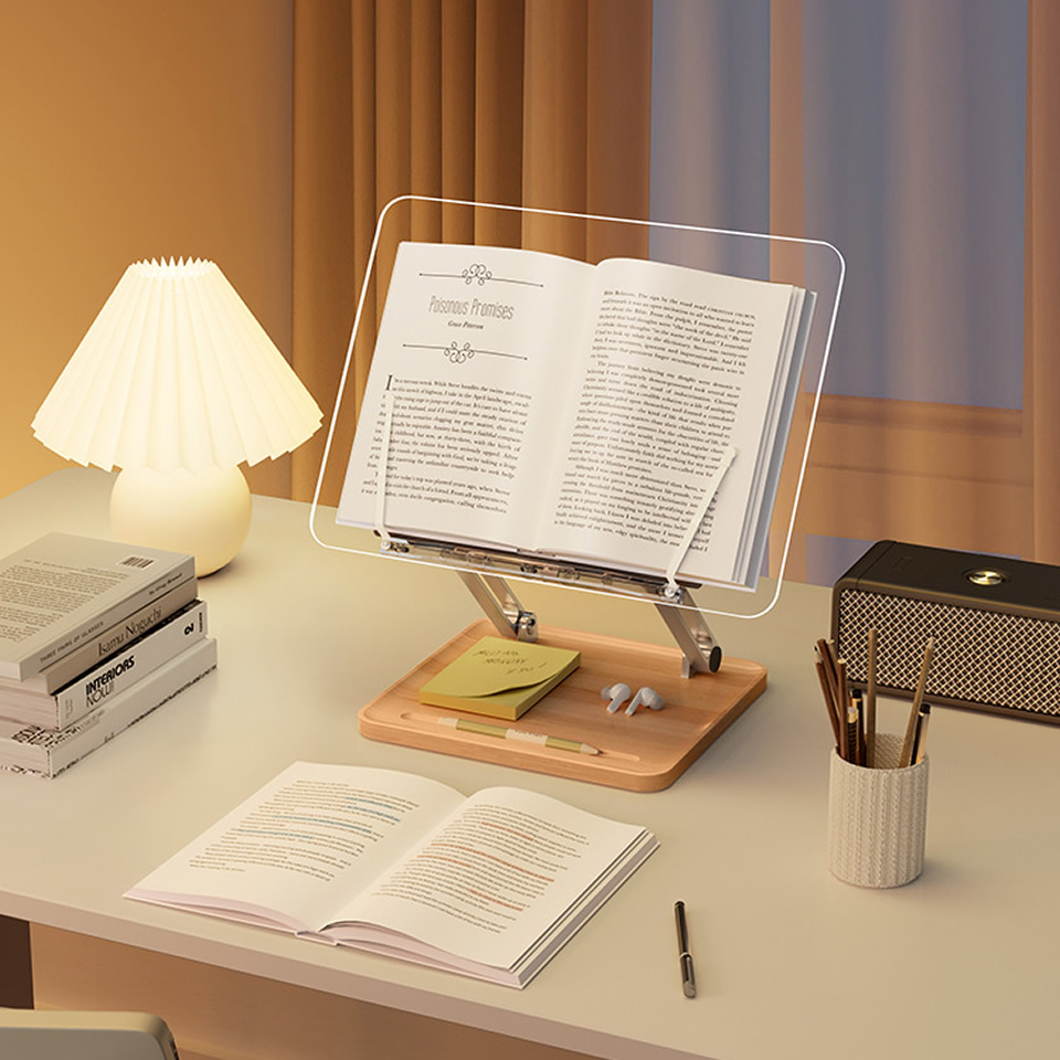 Suporte de Leitura de Madeira  - Laptop Tablet Accessories avaliação e preço