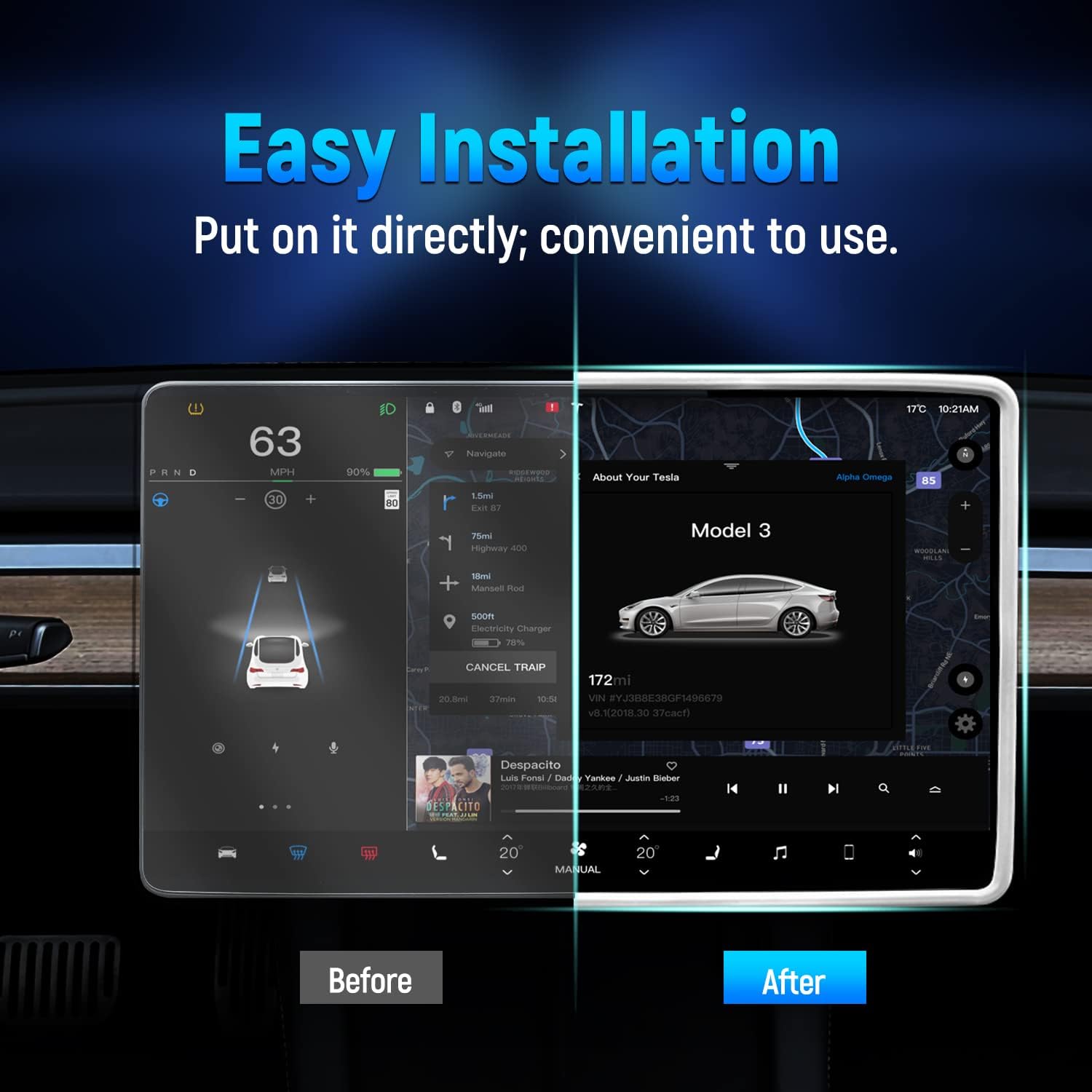 Para tesla modelo 3 y highland - Tesla Tablet Accessories avaliação e preço