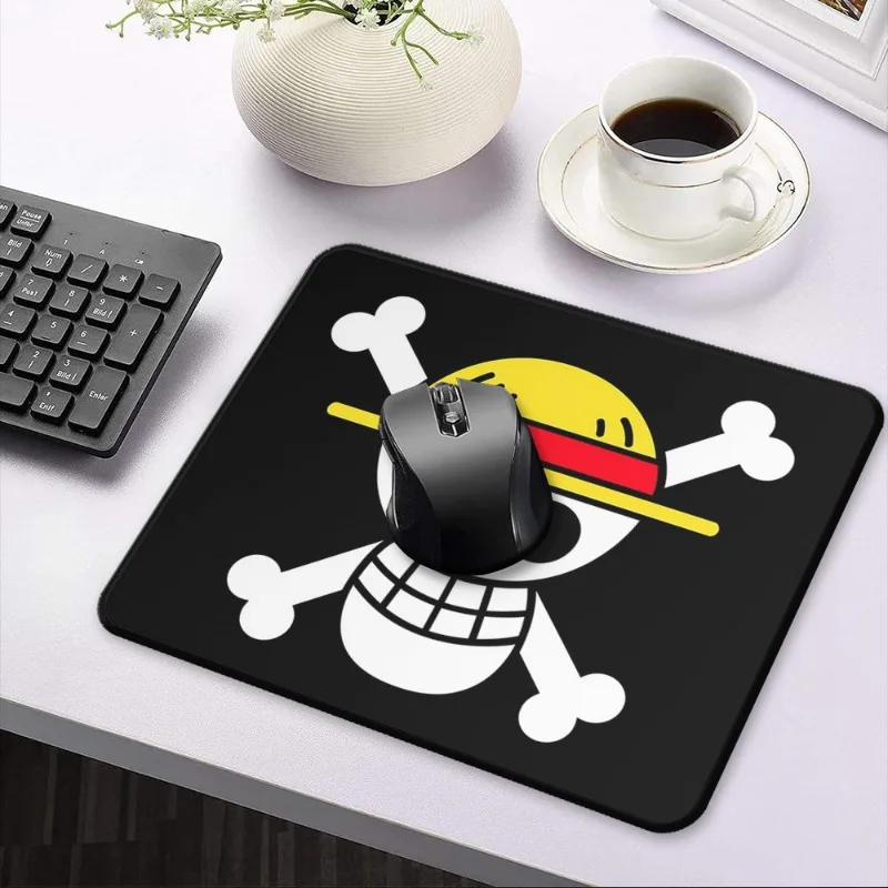 Mouse pad de caveira luffy, pe - Laptop Tablet Accessories avaliação e preço