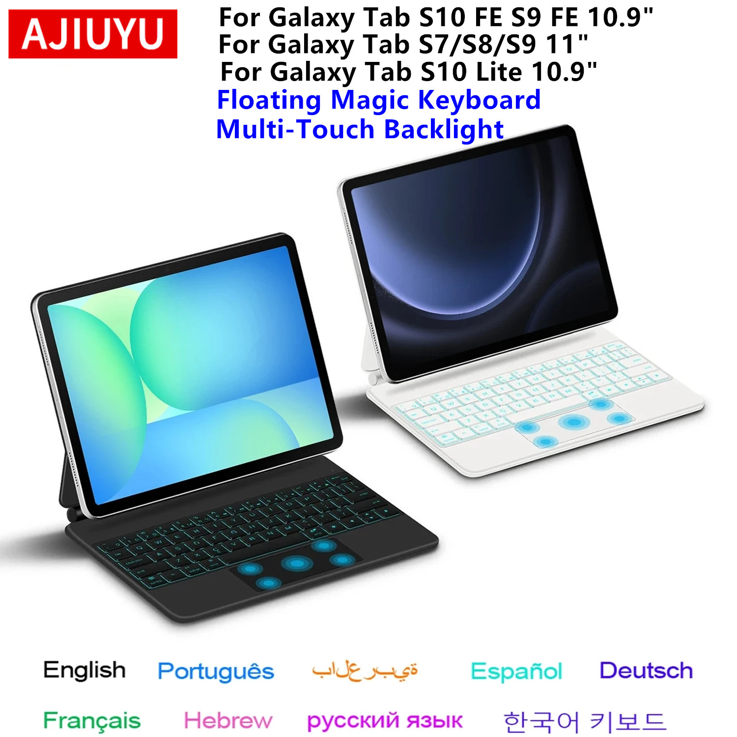 Teclado Mágico para Samsung Ga - Vortex Tablet Accessories avaliação e preço